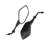 Specchietti Laterali Specchietto Per Moto 8mm 10mm Lato Posteriore Specchio Convesso Manubrio Specchietti Retrovisori Laterali Per Scooter E-Bike 1 Paio Specchietto Moto(M8)