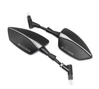 Specchietti Lateri universali Per CFMOTO 700CLX 700 CLX 700-CLX CLX700 CLX 700 Specchi retrovisori laterali per moto (Color : A-Titanium)
