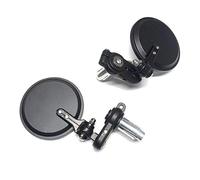 Specchietti Manubrio 1Paio Di Auto Elettriche Per Moto Modificate Lega Alluminio Specchietto Retro Pieghevole Classico Universale Con Maniglia Rotonda Nera Specchietto Retrovisore