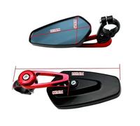 Specchietti Manubrio 7/8 "22 MILLIMETRI Specchio Del Motociclo CNC Aluninum Manubrio End Specchi Retrovisori Laterali Per SUPER Per SOCO CPX CUX TC 50/MAX/WANDERER TS(8)