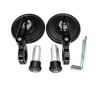 Specchietti Manubrio Estremità 7/8" 22mm Retrovisore Laterale Regolabile | Specchietti End Bar Moto Specchietto Laterale In Alluminio Per Scooter Da Strada E-bike