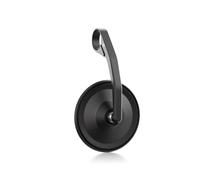 HIGHSIDER smart Bar End Specchio Circula-S Nero Lungo (1pz), nero