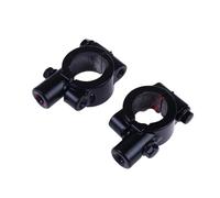 Specchietti manubrio Per 2 Pezzi 22mm Manubrio 10/8/6mm Filo Moto Retrovisore Supporto Morsetto Specchietto Accessori Adattatore Moto specchietto laterale(1)