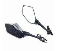 Specchietti Manubrio Per CBR600RR Per 2003-2018 2019 Per CBR 1000RR 2004-2006 2007 Coppia Specchietti Retrovisori Moto LED Indicatori Di Direzione Laterali Nero Carbonio Specchietti Moto(Carbon)