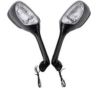 Specchietti Manubrio Per Suzuki Per GSXR600 Per GSXR750 Per GSXR1000 2005-2010 2011 2012 Specchietto Retrovisore Moto Retrovisore Con Luce Laterale Indicatori Direzione Specchietto Retrovisore