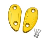 Specchietti Manubrio Piastra Di Blocco Per Motocicletta Copertura Foro Specchietto Retrovisore Codice Telaio Base Tappo Per CBR1000RR 1000 RR 2008 2009-2017