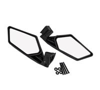 Specchietti Manubrio Specchietti laterali Set specchietti retrovisori per CAN-AM BRP UTV per Maverick X3 2 pezzi UTV/ATV specchietto retrovisore 4x4
