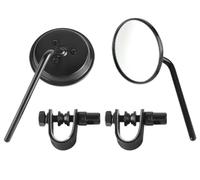 Specchietti Manubrio Specchietti retrovisori laterali rotondi da 7/8" per manubrio, 2 pezzi, per moto, per bobber, per cruiser, racer, cafe, accessori per moto