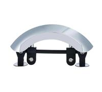 Specchietti Manubrio Specchietto per parabrezza moto - Specchietto retrovisore grandangolare con specchio convesso parabolico HD trasparente per parti di moto Q2V1