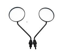 Specchietti Manubrio Specchietto retrovisore laterale arrotondato per moto, moto, e-bike, scooter, 10 mm, 8 mm, specchietti retrovisori per scooter, per