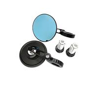 Specchietti Manubrio Specchietto retrovisore laterale per moto, universale, rotondo, da 7/8", per estremità manubrio, lato moto, 2 pezzi/coppia