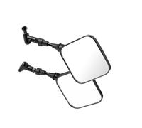 Specchietti Manubrio Specchietto retrovisore per moto Dual Sport nero, specchietti retrovisori laterali per DR 200 250 DR350 350 DRZ 400 650 DR650, 2 pezzi.