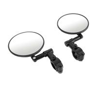Specchietti Manubrio Specchietto retrovisore per moto, in alluminio CNC, per manubrio da 22 mm, per moto, bici elettriche, scooter, ATV e UTV.