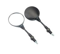Specchietti Manubrio Specchietto retrovisore universale pieghevole nero per moto, specchietto retrovisore laterale per moto, 8 mm e 10 mm, per Suzuki