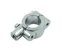 Specchietti manubrio Supporto Per Specchio Moto 1PC 8MM / 10MM Retrovisore Modificato Per Manubrio Adattatore Staffa Sedile Moto specchietto laterale(M8 22mm-Silver)