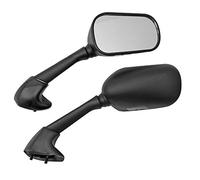 Specchietti Moto 1 paio Motorcycle Scooter E-Bike Vista posteriore Nero Specchi Indietro Specchietto a specchio Adatta for Yamaha YZF R6S 2006 R6S 2007 2008 2009 2009 Specchietti Scooter