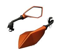 Specchietti Moto 2pcs / pair moto specchio moto scooter E-bici retrovisore specchietti retrovisori elettrombili Specchio convesso lato posteriore 10mm Specchietti Scooter(4)
