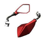 Specchietti Moto 2pcs / pair moto specchio moto scooter E-bici retrovisore specchietti retrovisori elettrombili Specchio convesso lato posteriore 10mm Specchietti Scooter(5)