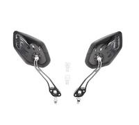 Specchietti Moto Accessori For La Modifica Del Motociclo Dello Specchio Retrovisore Del Motociclo Universale In Lega Specchietti Scooter(Noir)