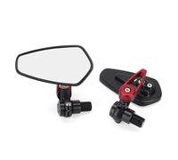 Specchietti Moto Accessori Moto Rotazione Laterale Specchietto Manubrio Per MT07 Per MT09 Per MT10 Per XSR700 Per XSR900 Accessori Moto(Rosso)