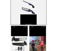 specchietti moto alette aerodinamici grandi universali