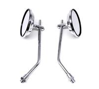 Specchietti Moto Coppia Di Specchietti Retrovisori Universali Per Moto Da 10 Mm Cromati Per Scooter Per Dual Sport Specchietto Retrovisore