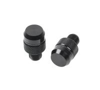 Specchietti Moto Foro Tappo Viti Tappi Specchio Foro Copertura Per Z900 Z750 Z650 Z800 Z1000 Z400 Z1000SX Z900RS Z250 Z300 Kit bulloni carenatura(Nero)
