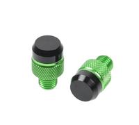 Specchietti Moto Foro Tappo Viti Tappi Specchio Foro Copertura Per Z900 Z750 Z650 Z800 Z1000 Z400 Z1000SX Z900RS Z250 Z300 Kit bulloni carenatura(VERDE)