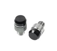 Specchietti Moto Foro Tappo Viti Tappi Specchio Foro Copertura Per Z900 Z750 Z650 Z800 Z1000 Z400 Z1000SX Z900RS Z250 Z300 Kit bulloni carenatura(Grigio)