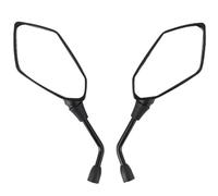 Specchietti Moto Manubrio 1 Paio 8mm 10mm Specchio Moto Scooter E-Bike Manubrio End Side Specchi Retrovisori Elettromobile Indietro Convesso Specchietto Moto(10mm)