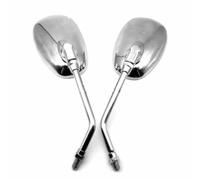 Specchietti Moto Manubrio Compatibile Con Suzuki Per Marauder Per Intruder Per Volusia Per VS Per VL 750 800 1400 1500 Chrome Specchietti Retrovisori Moto Accessori