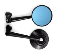 Specchietti Moto Manubrio Compatibile Con Yamaha Per XVS950 Per XV1900 Per XVS1300 Per V-Star Per Virago Per Warrior Per Royal Specchietto Retrovisore Laterale Rotondo Per Moto