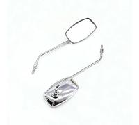 Specchietti Moto Manubrio Coppia Di Specchietti Retrovisori Universali Cromati Da 8 Mm Per Moto Da Turismo E Moto Da Cross