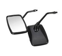 Specchietti Moto Manubrio Coppia Di Specchietti Retrovisori Universali Per Moto, Neri, Da 10 Mm, Con Filettatura, Rettangolari, Per Scooter Moto Specchietto Retrovisore