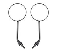 Specchietti Moto Manubrio Coppia Specchietti Retrovisori Neri M8x1,25 Per Simson Per S50 Per S51 Per S53 Per SR50 Per Schwalbe Per KR51 Moto Specchietto Retrovisore