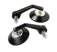 Specchietti Moto Manubrio Per Brixton Per Crossfire 500 500X Moto Manubrio Specchietto Retrovisore Pieghevole Maniglia Retromarcia Bar Ends Specchietti Laterali Specchietto(Silver)