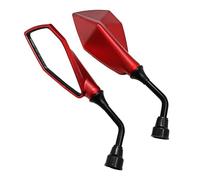 Specchietti Moto Manubrio Per Scooter Bici Per Elettriche Specchietti Retrovisori Sicurezza Regolabili Universali Per Moto - Laterali Ricambio(MS-2065-R)