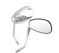 Specchietti Moto Manubrio Specchietti Retrovisori Universali Cromati 10 Mm Moto, Motocross, Scooter, Bici Elettriche, Moto Corsa, Specchietto Retrovisore Laterale