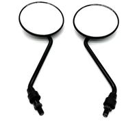 Specchietti Moto Manubrio Specchietto Retrovisore Laterale Arrotondato Universale Per Moto Con Morsetto Montaggio Per Bici Elettrica Scooter 10 Mm 8 1 Paio(M8-22mm mount)