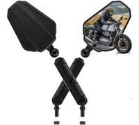 Specchietti Moto Manubrio Specchietto Retrovisore Universale Per Moto Pieghevole E Con Angolo Di Visione Regolabile Riflettore Laterale Per