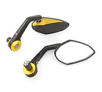 Specchietti Moto Miglioramento della barra della maniglia del manubrio del manubrio del manubrio della motocicletta Specchietti Scooter(Gold)