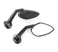 Specchietti Moto Miglioramento della barra della maniglia del manubrio del manubrio del manubrio della motocicletta Specchietti Scooter(Noir)