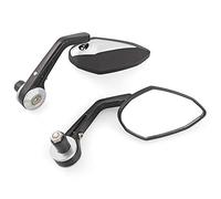Specchietti Moto Miglioramento della barra della maniglia del manubrio del manubrio del manubrio della motocicletta Specchietti Scooter(White)