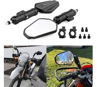 Specchietti moto omologati E24 Pieghevoli 360 Gradi da manubrio 22mm Viti M8/M10