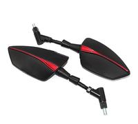 Specchietti Moto Per Ducati Per Monster 696 795 796 797 821 937 S2R 800 Specchi Retrovisori Laterali Per Moto Moto Specchietti (Colore : Red)