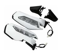 Specchietti Moto Per Goldwing GL1800 2018 2019 2020 (bianco) Specchietto Retrovisore Laterale Per Moto Lente Per Indicatori Di Direzione(bianca)