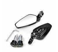 Specchietti Moto Specchi retrovisori universali for moto 2 pezzi/set Specchietti retrovisori for moto in alluminio da 7/8 "per manubrio for bici da moto Specchietti Scooter