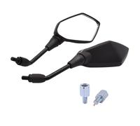 Specchietti Moto Specchietti for moto da 10mm Racing Sport Bike Specchietto retrovisore adatto all'uso for Suzuki TL1000 DL650 GSR 600 750 GSX S750 R600 R750 Specchietti Scooter(Noir)