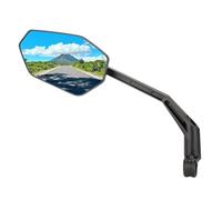 Specchietti Moto Specchietto Retrovisore Girevole Regolabile A 360° Per Strada Per Bici Per Elettrico Per Scooter Per Accessori Di Sicurezza Retrovisori Trasparenti(Handlebar-Left)