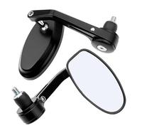 Specchietti moto specchietto retrovisore moto specchietto retrovisore manubrio Cafe Racer Retrovisore Moto Specchietti ciclomotori (WHITE MIRROR)